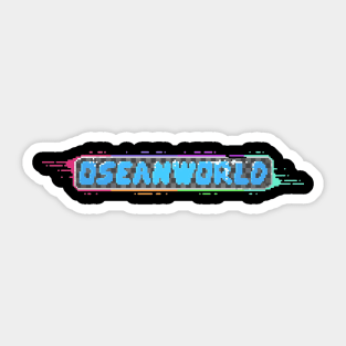 Osean World Anime Sticker